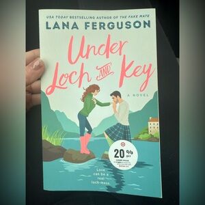 Paperback Book with Text